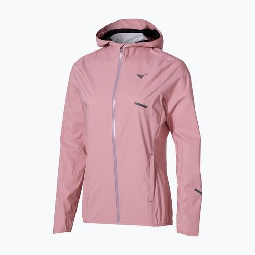 Geacă de alergare pentru femei Mizuno Trail Waterproof 20K Hooded rose elegance