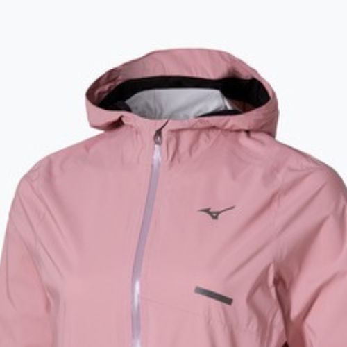 Geacă de alergare pentru femei Mizuno Trail Waterproof 20K Hooded rose elegance