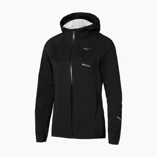 Geacă de alergare pentru femei Mizuno Trail Waterproof 20K Hooded black