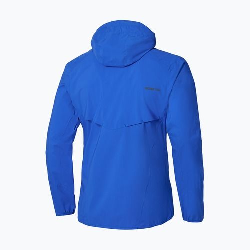 Geacă de alergare pentru bărbați Mizuno Trail Waterproof 20K Hooded dazzling blue