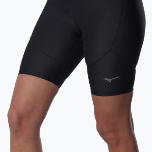 Pantaloni scurți de alergare pentru femei Mizuno Alpha Mid black
