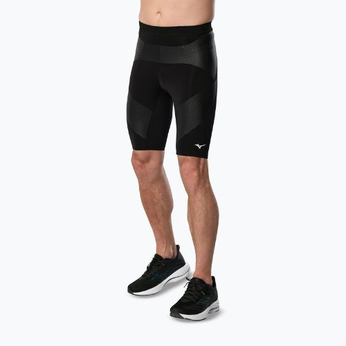 Pantaloni scurți de alergare pentru bărbați Mizuno Sonic Half black