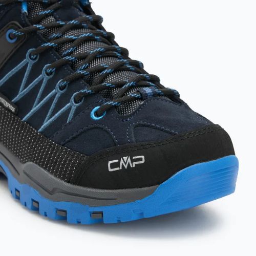 Încălțăminte de trekking pentru copii CMP Rigel Mid Wp b.blue/bluestone/royal blue