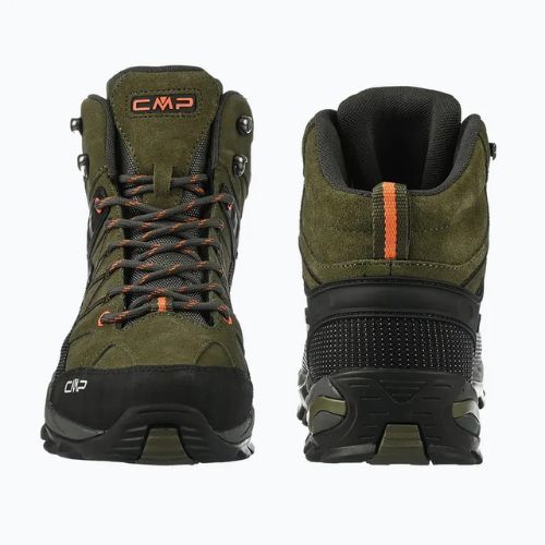 Încălțăminte de trekking pentru bărbați CMP Rigel Mid Wp olive/flame