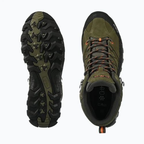 Încălțăminte de trekking pentru bărbați CMP Rigel Mid Wp olive/flame