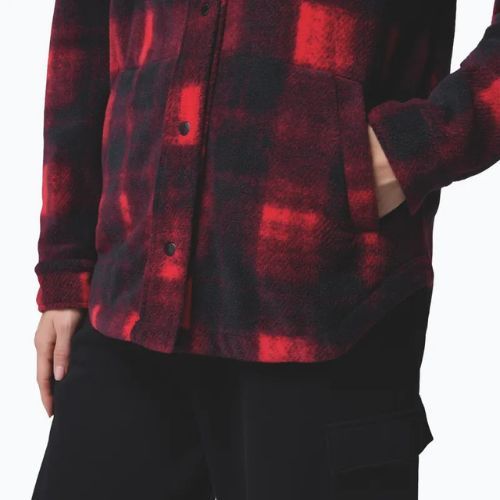 Cămașă pentru femei Columbia Benton Springs mountain red omblur tonal