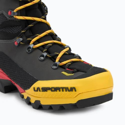 Încălțăminte de munte pentru bărbați La Sportiva Aequilibrium LT GTX black/yellow