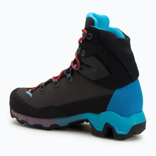 Încălțăminte de trekking pentru femei La Sportiva Aequilibrium Trek GTX carbon/malibu blue