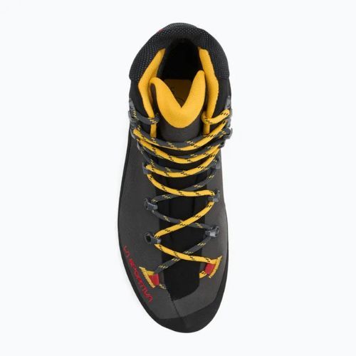 Încălțăminte de trekking pentru bărbați La Sportiva Aequilibrium Trek GTX carbon/yellow
