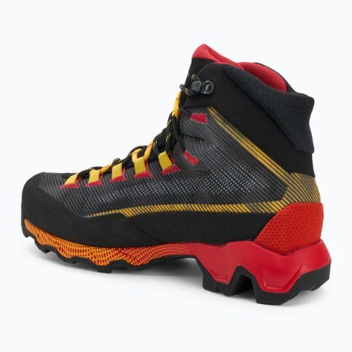 Încălțăminte de trekking pentru bărbați La Sportiva Aequilibrium Hike GTX carbon/yellow