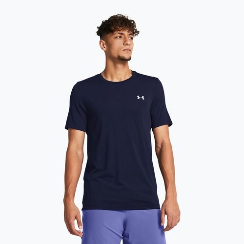 Tricou de antrenament pentru bărbați Under Armour Vanish Seamless midnight navy/mod gray