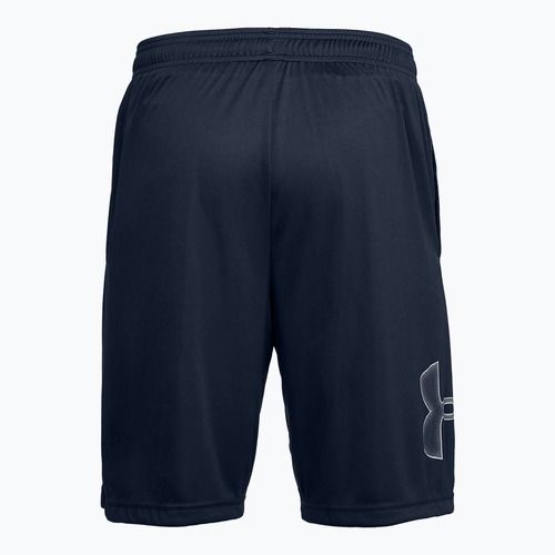 Pantaloni scurți de antrenament pentru bărbați Under Armour Tech Graphic academy/steel