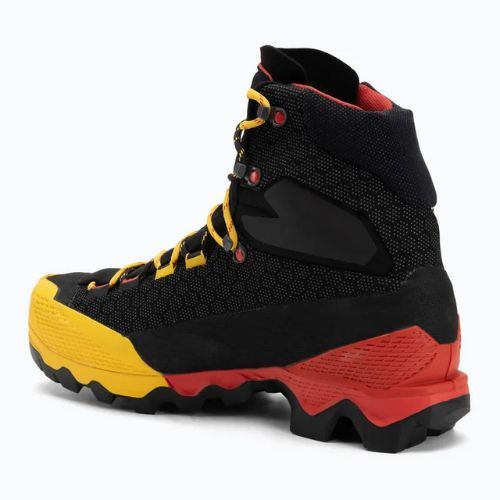 Încălțăminte de munte pentru bărbați La Sportiva Aequilibrium ST GTX black/yellow