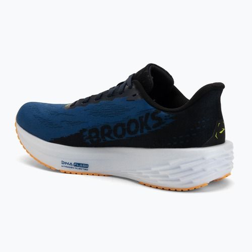 Încălțăminte de alergare pentru bărbați Brooks Launch 11 black/navy peony/orange