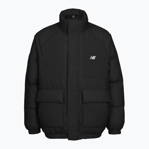 Geacă cu puf pentru bărbați New Balance NBX Academy Mix Down black