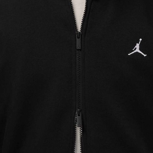 Hanorac bărbătesc Jordan Brooklyn Fleece Full Zip black/white