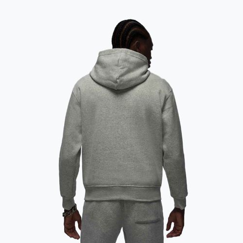 Bluză pentru bărbați Nike Jordan Brooklyn Fleece grey heather/white