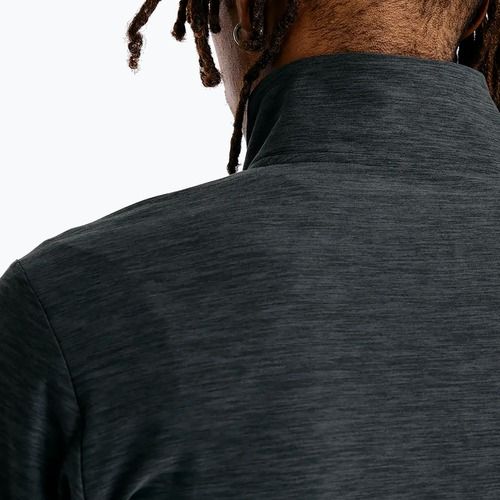 Bluză de alergare pentru bărbați New Balance Space Dye 1/4 Zip black