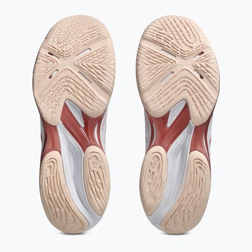 Încălțăminte de volei pentru femei ASICS Netburner Ballistic FF 4 white/rose rouge