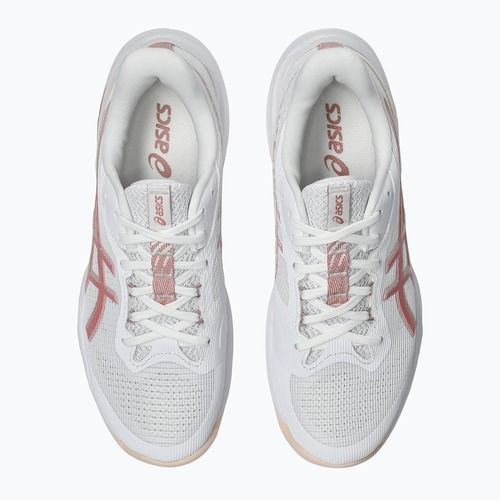 Încălțăminte de volei pentru femei ASICS Netburner Ballistic FF 4 white/rose rouge