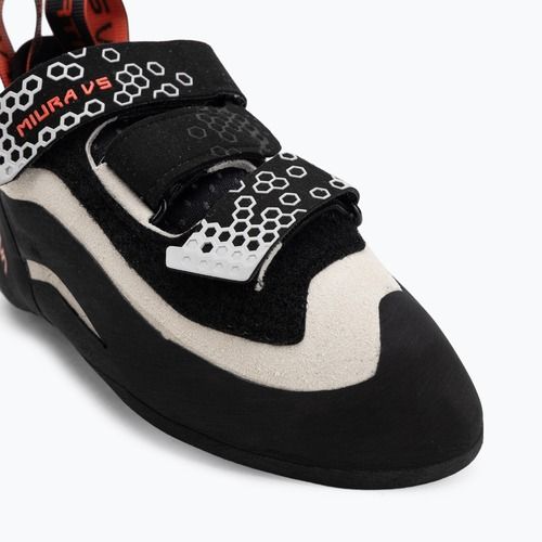 Încălțăminte de cățărare pentru femei La Sportiva Miura VS white/cherry tomato
