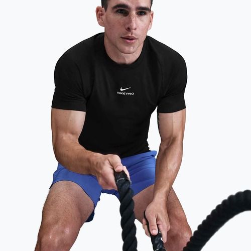 Tricou de antrenament pentru bărbați Nike Pro Training Dri-Fit black/white