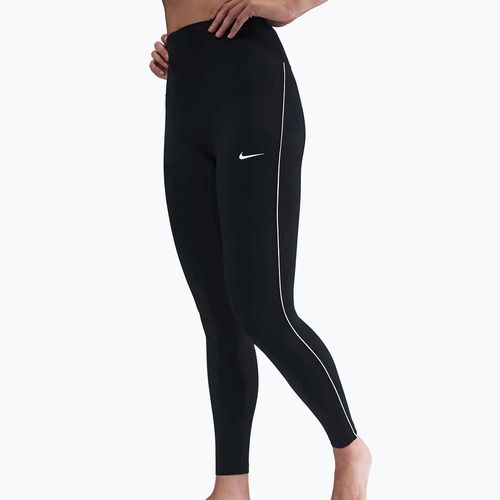 Colanți pentru femei Nike One High-Waisted black/white
