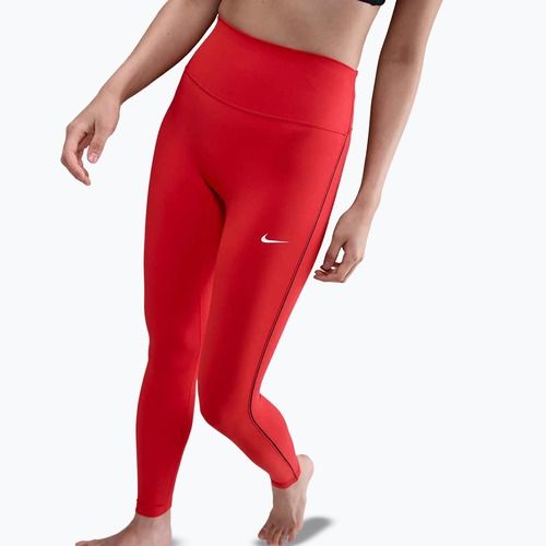 Colanți pentru femei Nike One High-Waisted light crimson/black