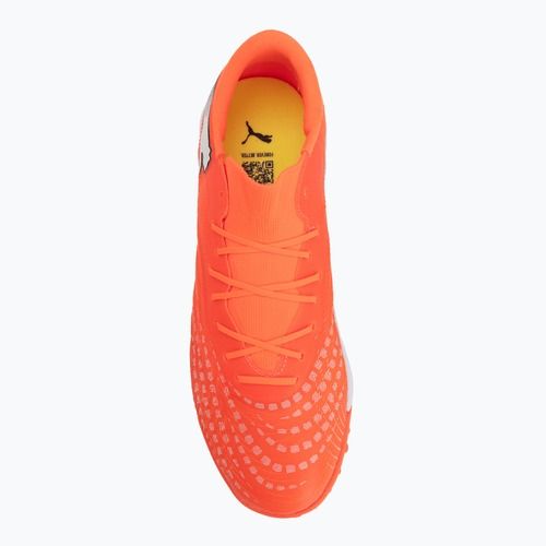 Încălțăminte de fotbal PUMA Future 9 Match Fusion FG/AG glowing red/puma white/puma black/puma silver
