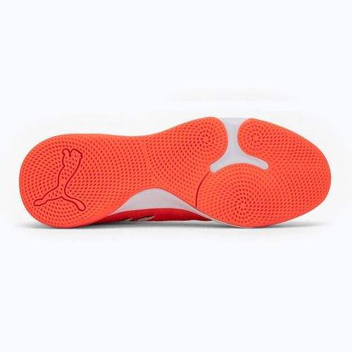 Încălțăminte de fotbal PUMA Future 9 Match IT glowing red/puma white/puma black/puma silver