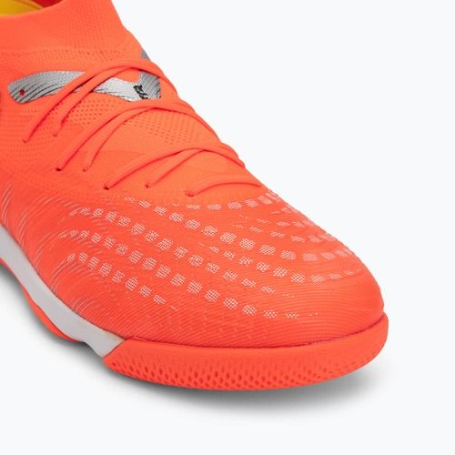 Încălțăminte de fotbal PUMA Future 9 Match IT glowing red/puma white/puma black/puma silver