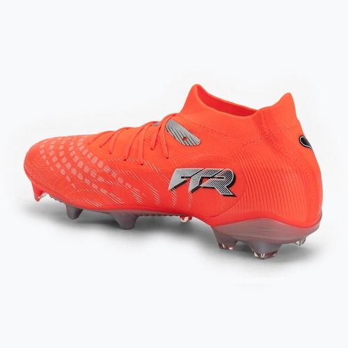 Încălțăminte de fotbal PUMA Future 9 Fusion FG/AG glowing red/puma white/puma black/puma silver