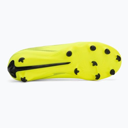 Încălțăminte de fotbal pentru copii PUMA Ultra 6 Match+ LL FG/AG Jr yellow alert/puma black/glowing red/lime squeeze