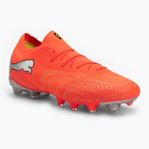 Încălțăminte de fotbal PUMA Future 9 Fusion FG/AG glowing red/puma white/puma black/puma silver