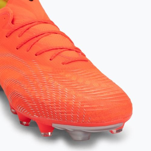 Încălțăminte de fotbal PUMA Future 9 Fusion FG/AG glowing red/puma white/puma black/puma silver