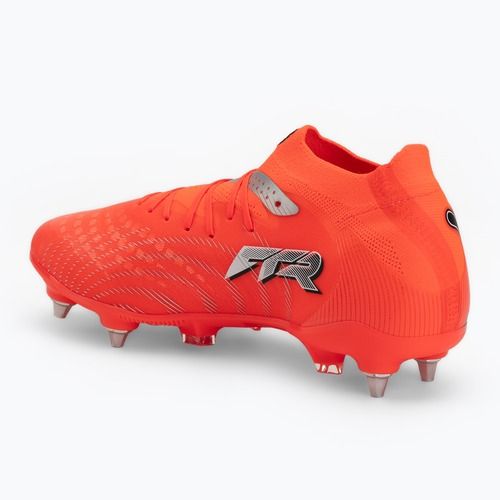 Încălțăminte de fotbal pentru bărbați PUMA Future 9 Pro MxSG glowing red/puma white/puma black/puma silver