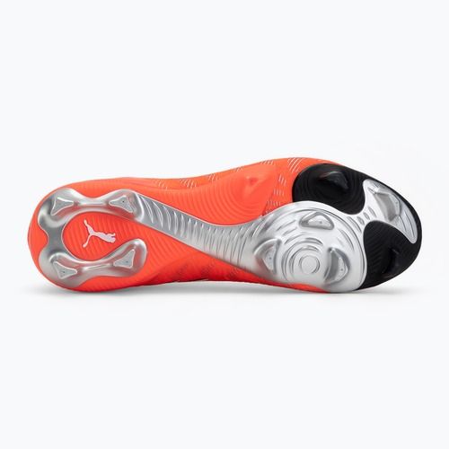 Încălțăminte de fotbal PUMA Future 9 Ultimate FG glowing red/puma white/puma black/puma silver