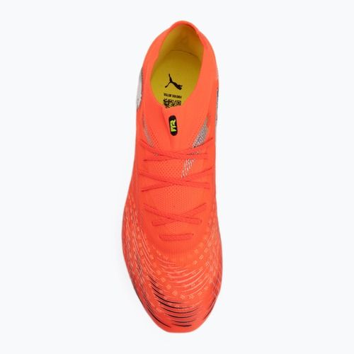 Încălțăminte de fotbal PUMA Future 9 Ultimate FG glowing red/puma white/puma black/puma silver