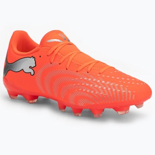 Încălțăminte de fotbal PUMA Future 9 Play FG/AG glowing red/puma white/puma black/puma silver
