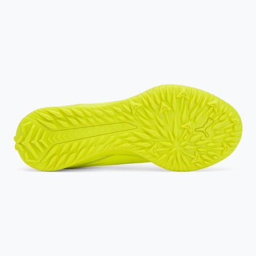 Încălțăminte de fotbal pentru copii PUMA Ultra 6 Play TT Jr yellow alert/puma black/glowing red/lime squeeze