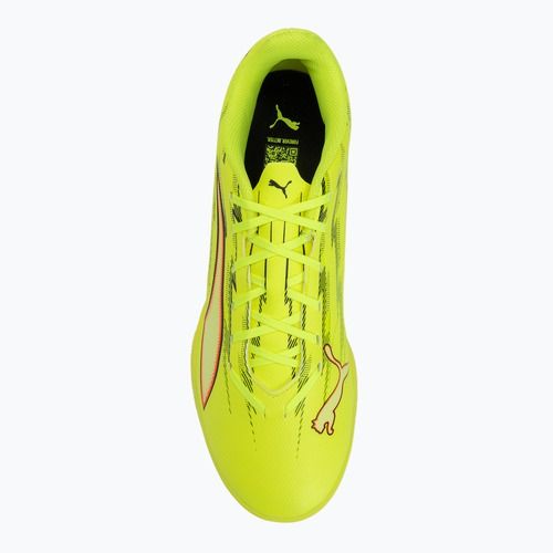 Încălțăminte de fotbal PUMA Ultra 6 Play IT yellow alert/puma black/glowing red/lime squeeze