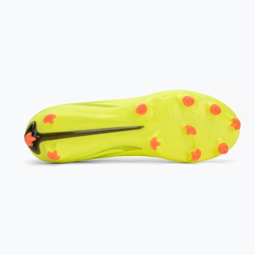 Încălțăminte de fotbal PUMA Ultra 6 Play FG/AG yellow alert/puma black/glowing red/lime squeeze