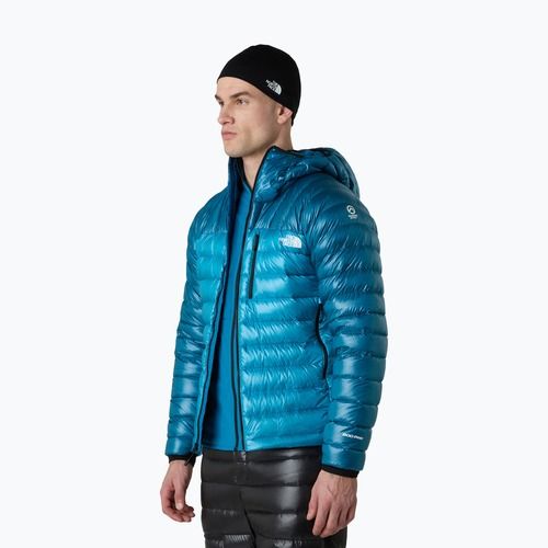 Geacă cu puf pentru bărbați The North Face Summit Breithorn Hoodie meridian blue/dusk blue