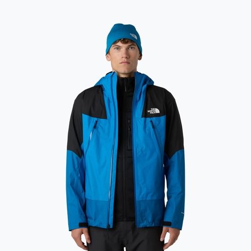 Geacă de ploaie pentru bărbați The North Face Signal 2.5L Dryvent skyline blue/adriatic blue/tnf black