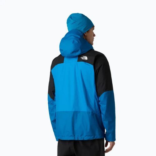 Geacă de ploaie pentru bărbați The North Face Signal 2.5L Dryvent skyline blue/adriatic blue/tnf black