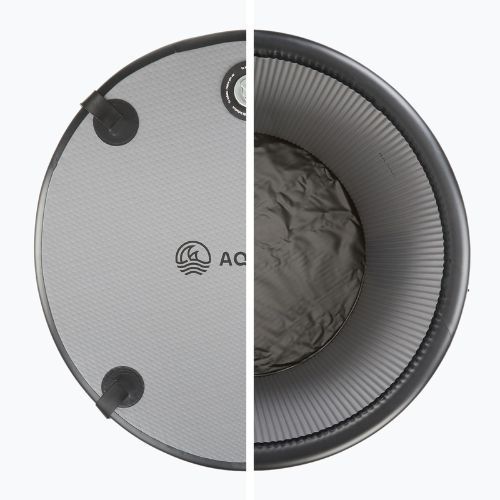 Bazin pentru băi reci AQUASTIC BrrFree 382 l dropstitch gray