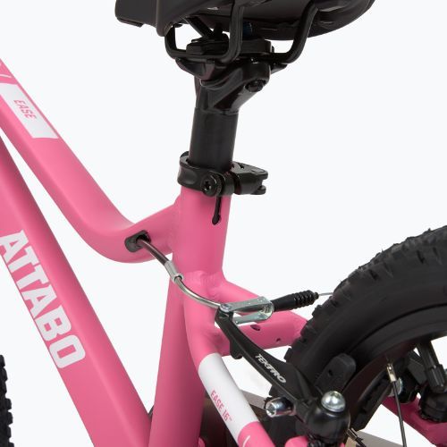 Bicicletă pentru copii ATTABO EASE 16" 6,4 kg Gen 2 roz