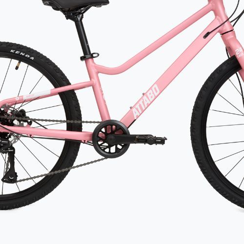 Bicicletă pentru copii ATTABO EASE 24" 9,2 kg Gen 2 pink