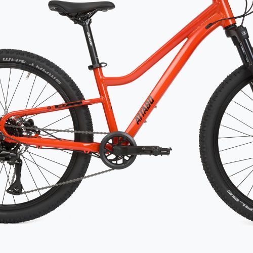 Bicicletă pentru copii ATTABO Rash 24" 11,4 kg Gen 2 portocaliu
