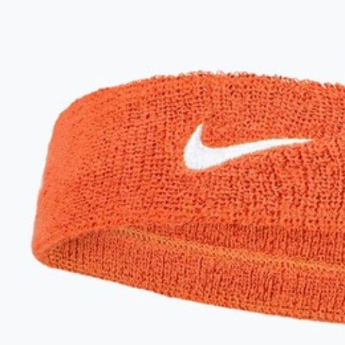 Bentiță Nike Swoosh Classic Headband team orange/white